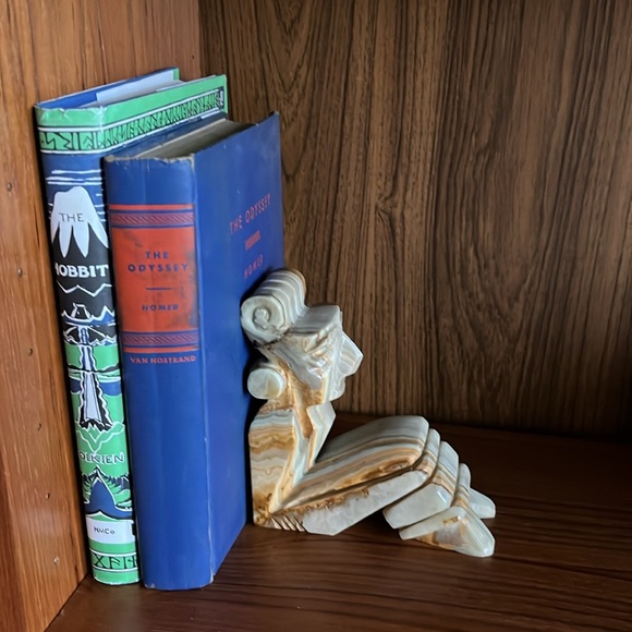 Marble Bookends Aztec Mayan - Picture 9 of 10